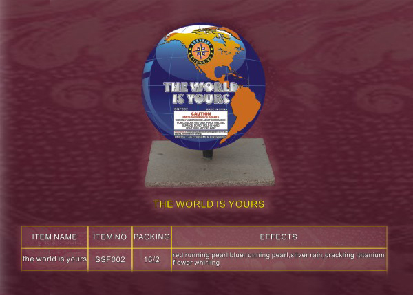 THE WORLD IS YOURS