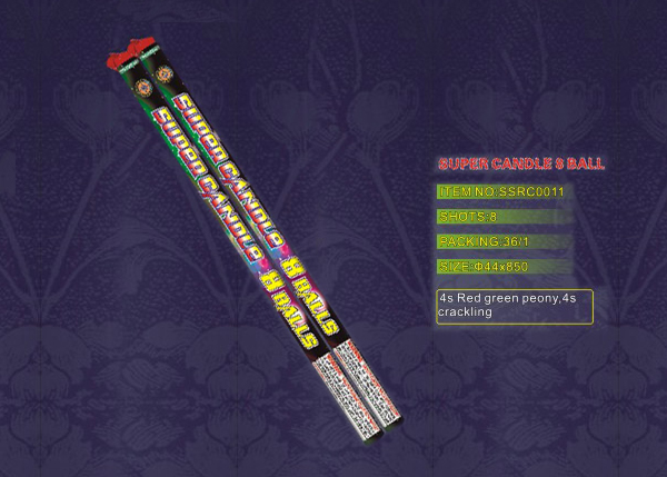 SUPER CANDLE 8 BALL